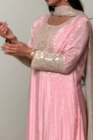 Azeem Pink Suit Set